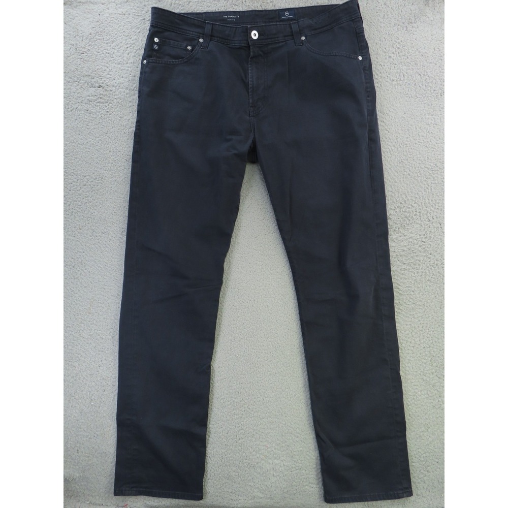 AG Adriano Goldschmied Pants Mens 38x34 Blue The Everett Slim Straight Chino